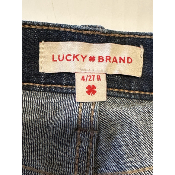 Lucky Brand Jeans Sweet Mid Rise Boot Womens Size 4 / 27 R Blue Western Jeans - Picture 8 of 16